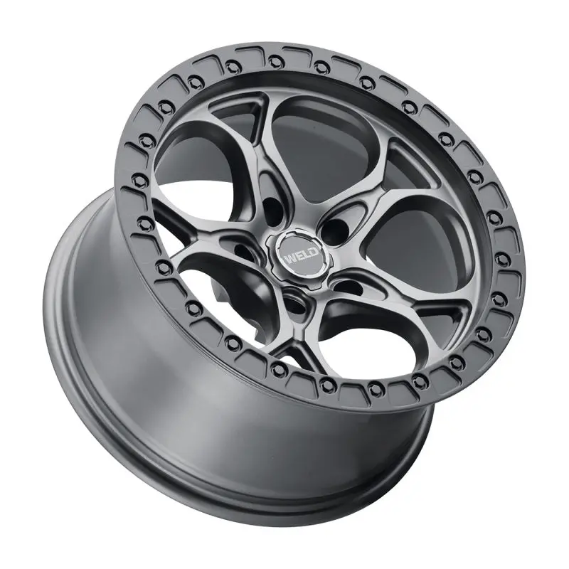 Weld W107 Ledge 17X9.0 Satin Gun Satin Black 5X127 Et-12 Bs4.50 1