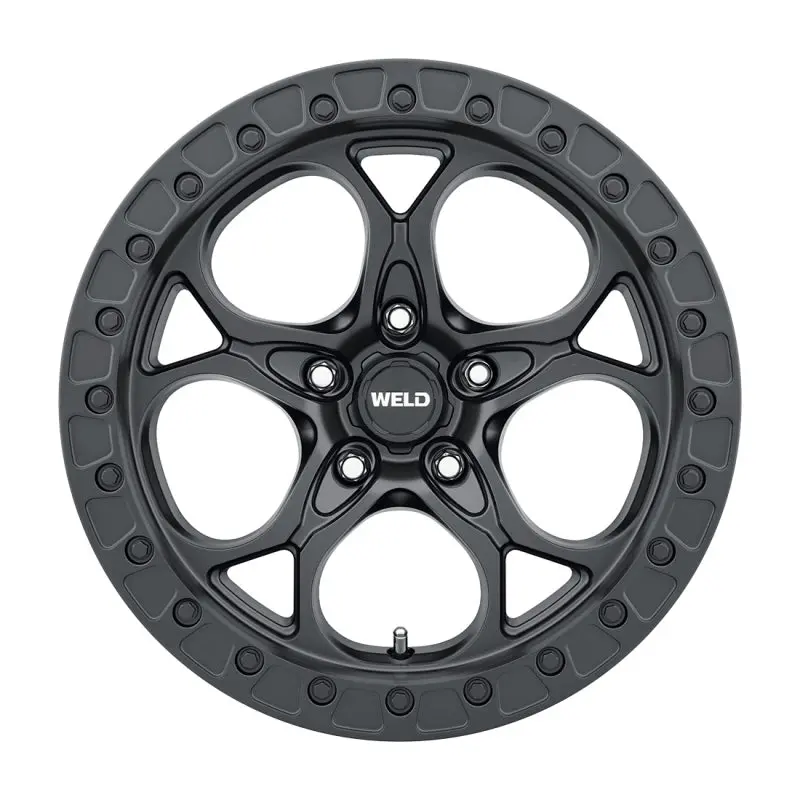 Weld W108 Ledge 17X9.0 Satin Black Wheel 5X127 Et-12 - Jeep Wrangler 1