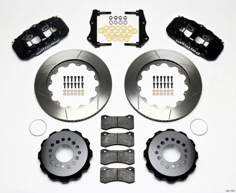 Wilwood Aero4 Rear Kit 14.25In For 2006-10 Magnum, Challenger, Charger, 300C 1