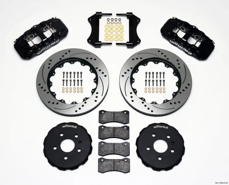 Wilwood Aero6 Front Hat Kit 14.25 Drilled 2010-2015 Camaro Ls Lt Ss Z/28 Zl1 1