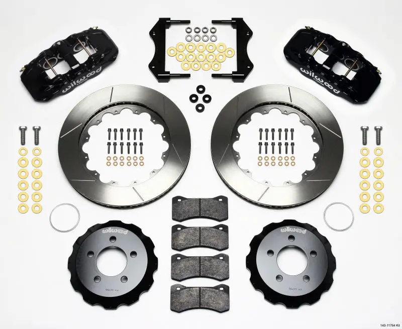 Wilwood Aero6 Front Hat Kit 14.25 For 2006-10 Chrysler 300, Dodge Charger, Challenger, Magnum 1