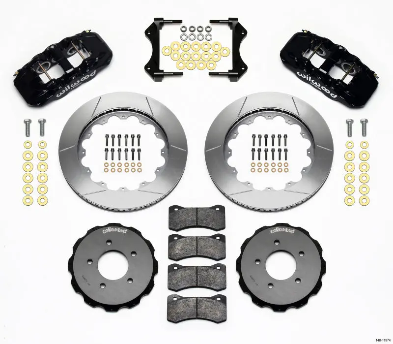 Wilwood Aero6 Front Hat Kit For 1999–2006 Bmw E46 14.00 1