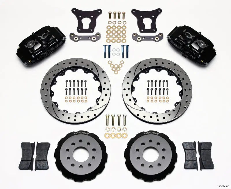 Wilwood Bnsl6 Front Kit 12.88In Drilled For 93-97 Camaro/Firebird 1