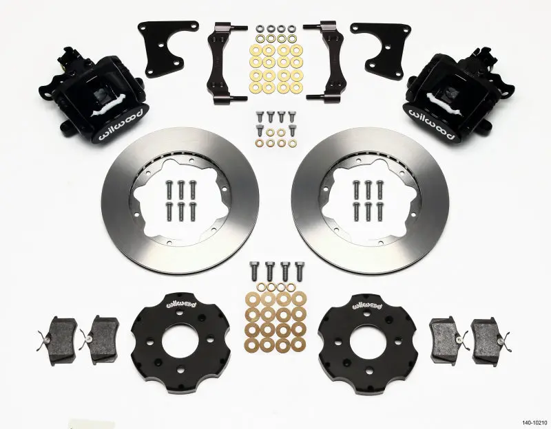 Wilwood Combination Parking Brake Rear Kit 11.00In Civic Integra Drum 2.71 Hub Offset 1988-1995 Honda Civic Crx Del Sol 1