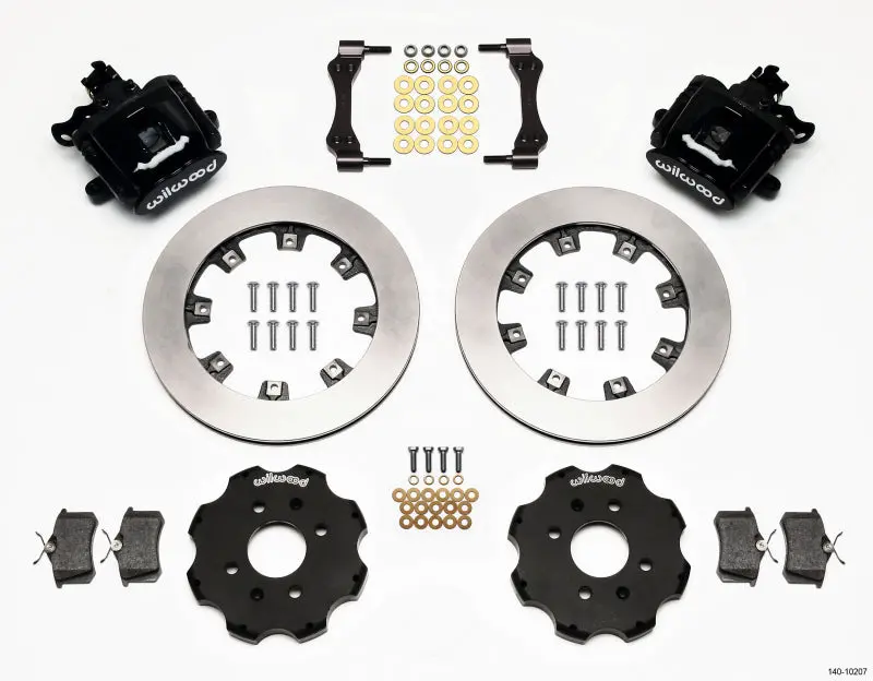 Wilwood Combination Parking Brake Rear Kit 12.19In Disc 2.39 Hub Offset For Acura Integra 1990-2001 And Honda Civic 1990-1995 1