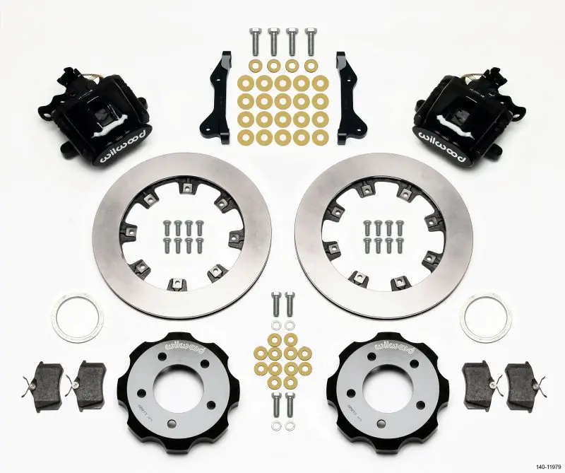 Wilwood Combination Parking Brake Rear Kit 12.19In For 2006-2015 Honda Civic Si 1