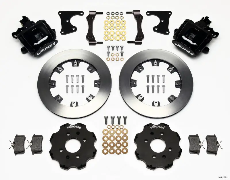 Wilwood Combination Parking Brake Rear Kit 12.19In For Honda Civic/Integra Drum 2.71 Hub Offset 1