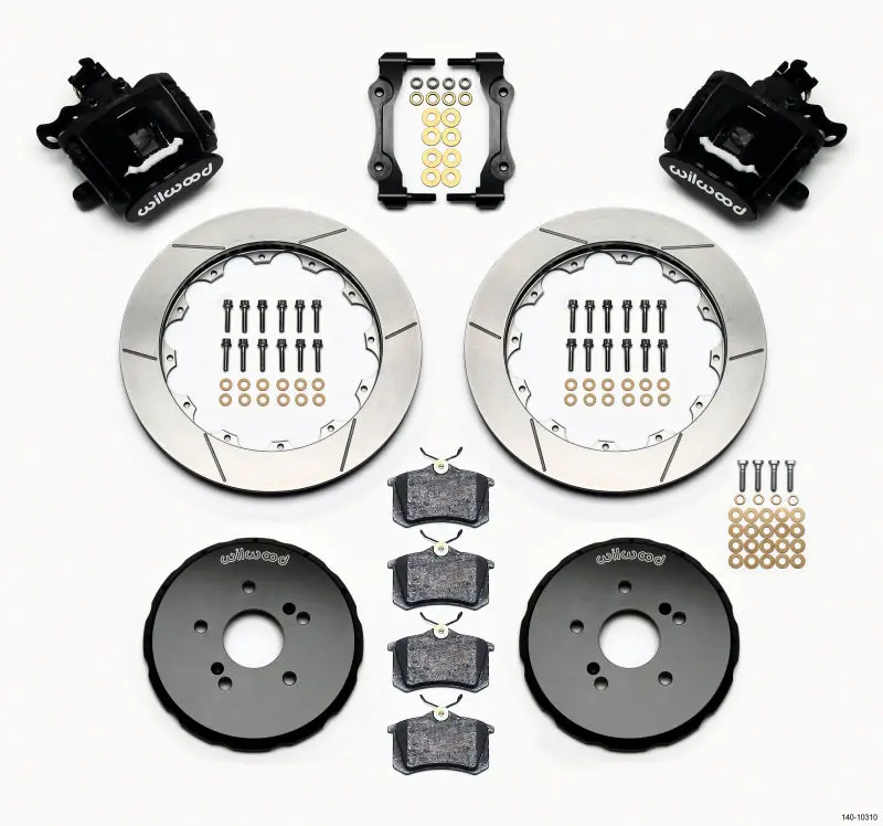 Wilwood Combination Parking Brake Rear Kit 12.88In For Honda S2000 2000-2009 And S2000 Cr 2008-2009 1