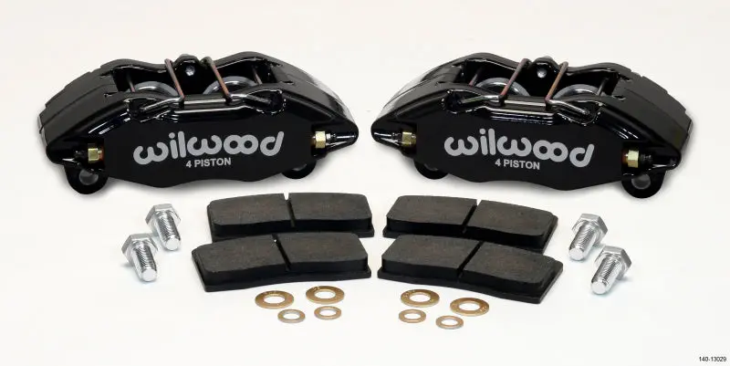 Wilwood Dpha Front Caliper & Pad Kit Black For Honda Acura With 262Mm Oe Rotor 1