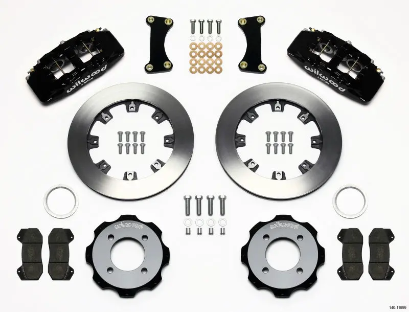 Wilwood Dynapro 6 Front Hat Kit 12.19In For 2011 Ford Fiesta 1