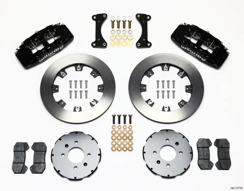 Wilwood Dynapro 6 Front Hat Kit 12.19In For 94-01 Honda/Acura W/262Mm Disc 1