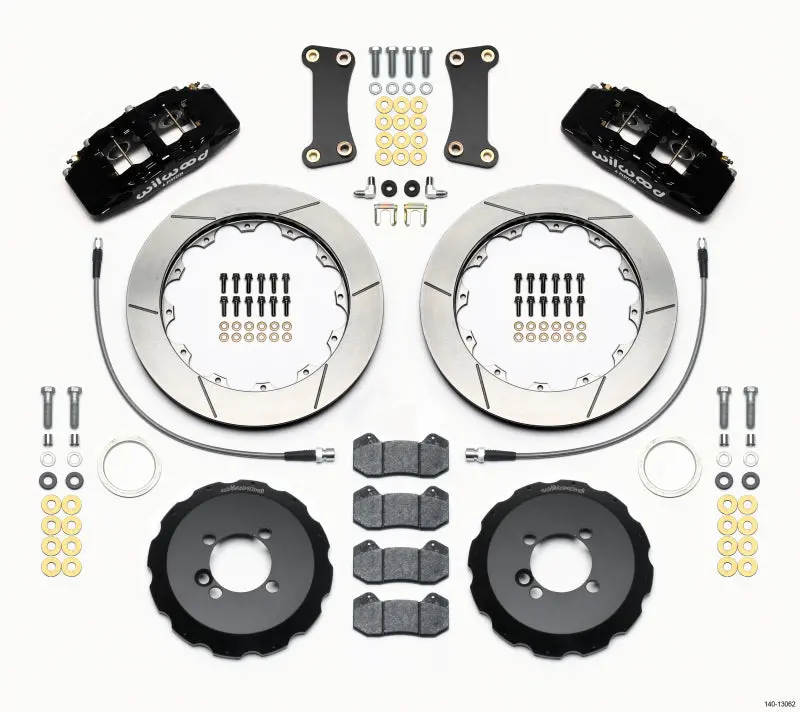 Wilwood Dynapro 6 Front Hat Kit 12.88In For 2002-Up Mini Cooper 1