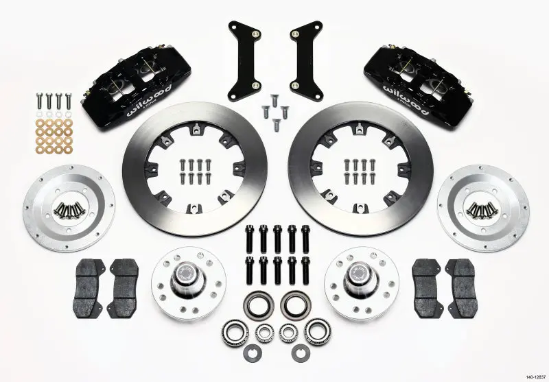 Wilwood Dynapro 6 Front Hub Kit 12.19In For 79-87 Gm G Body 1