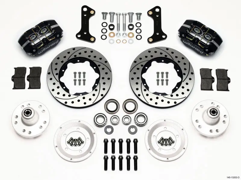 Wilwood Dynapro Dust-Boot Front Kit 11.00In Drilled For 67-69 Camaro 64-72 Nova Chevelle 1
