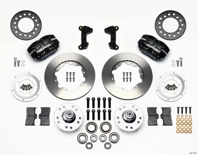 Wilwood Dynapro Dust-Boot Front Kit 11.00In For 74-80 Pinto Mustang Ii Disc Spindle 1