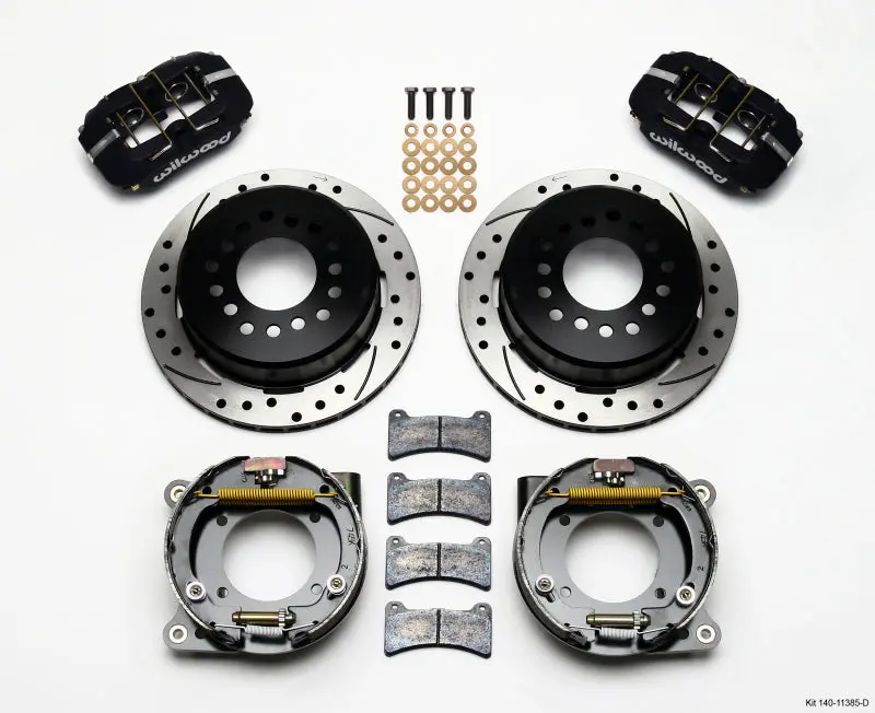 Wilwood Dynapro Low-Profile 11.00In P-Brake Kit Drilled Chevy C-10 1975-1986 2.42 Offset 5-Lug 1
