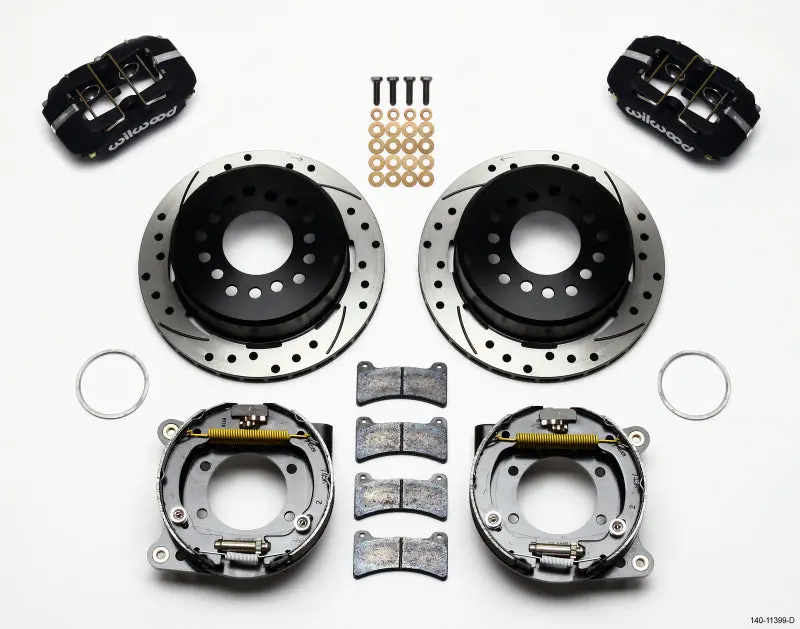 Wilwood Dynapro Low-Profile 11.00In P-Brake Kit Drilled For 93-97 Camaro/Firebird With 2.75In Offset 1