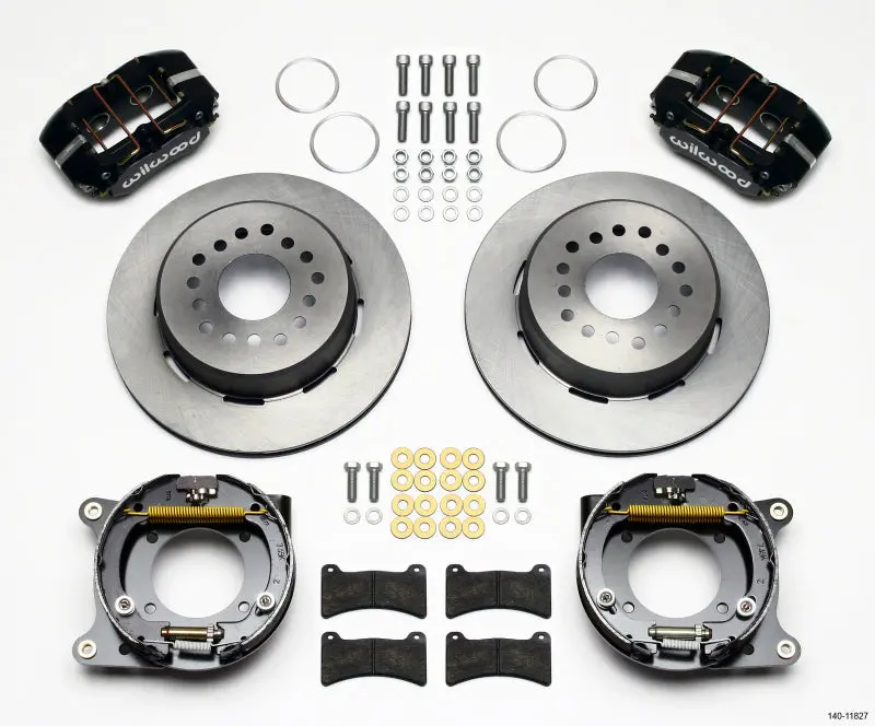 Wilwood Dynapro Low-Profile 11.00In P-Brake Kit For Impala 59-64 And Corvette 57-62 1