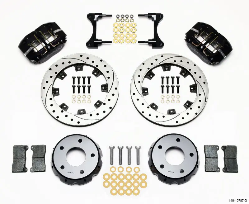 Wilwood Dynapro Radial Front Drag Kit 11.75In Vented Drilled For 98-02 Camaro/Firebird 1