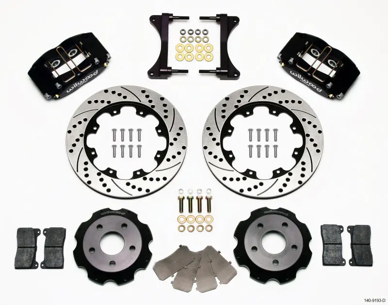 Wilwood Dynapro Radial Front Kit 12.00In Drilled Subaru Impreza Wrx 2002-2007 Line Kit Needed 1