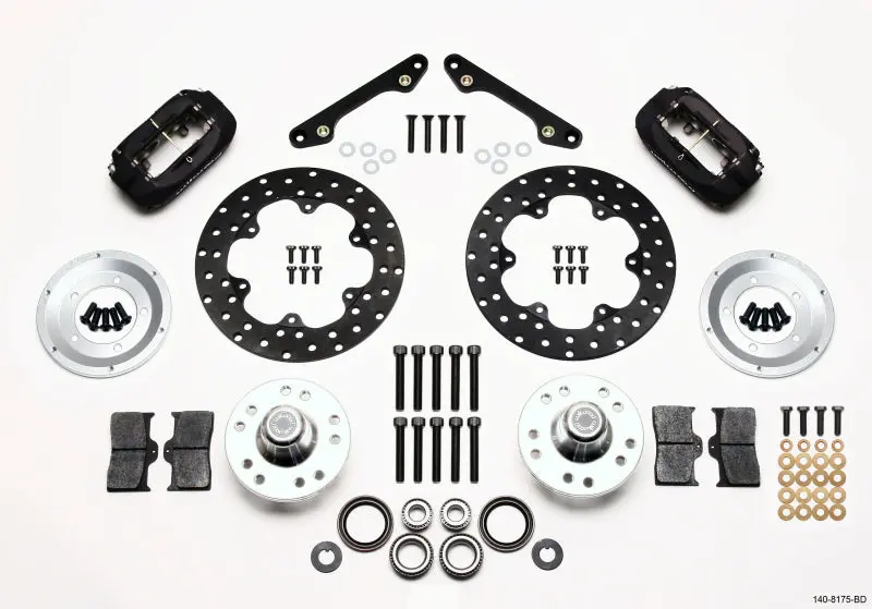 Wilwood Forged Dynalite Front Drag Kit With Drilled Rotor For 79-81 Camaro 1