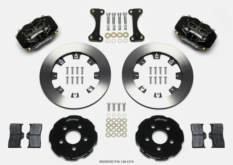Wilwood Forged Dynalite Front Hat Kit 12.19In For 00-04 Pt Cruiser And 03-04 Srt-4 1
