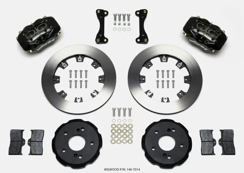 Wilwood Forged Dynalite Front Hat Kit 12.19In For 02-06 Acura Rsx 5 Lug 1