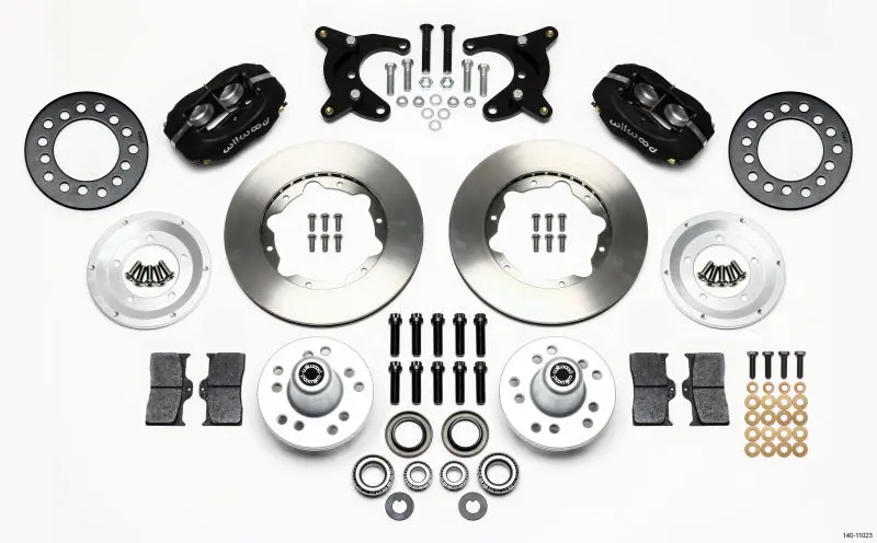 Wilwood Forged Dynalite Front Kit 11.00In 65-72 A Body Disc Brake Upgrade For Dodge Plymouth Dart Duster Valiant 1