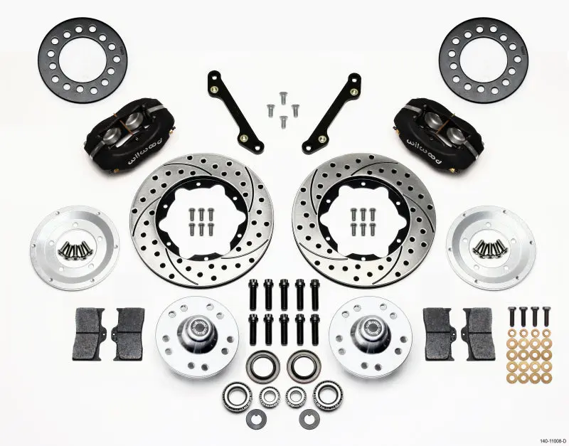 Wilwood Forged Dynalite Front Kit 11.00In Drilled For 79-81 Camaro 1