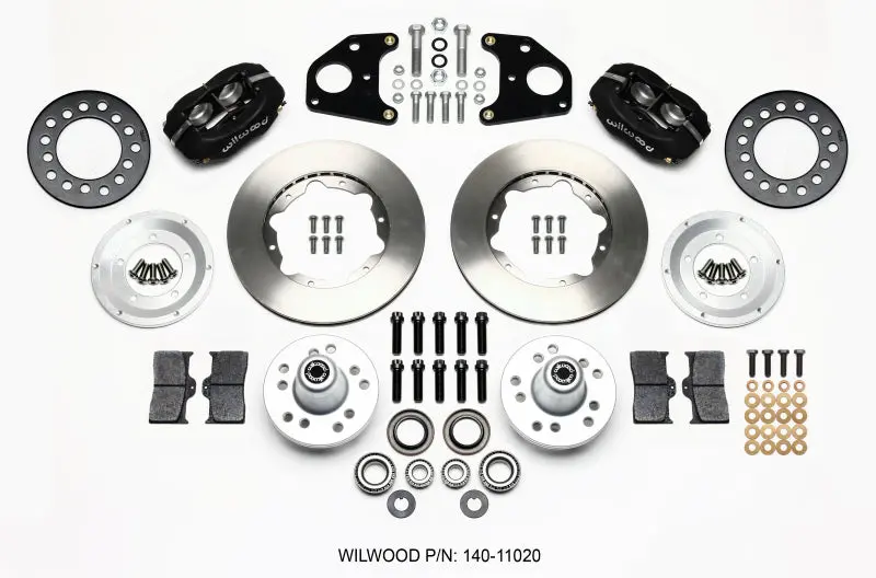 Wilwood Forged Dynalite Front Kit 11.00In For 62-72 Dodge Challenger Charger Coronet Road Runner B & E Body-Drum 1