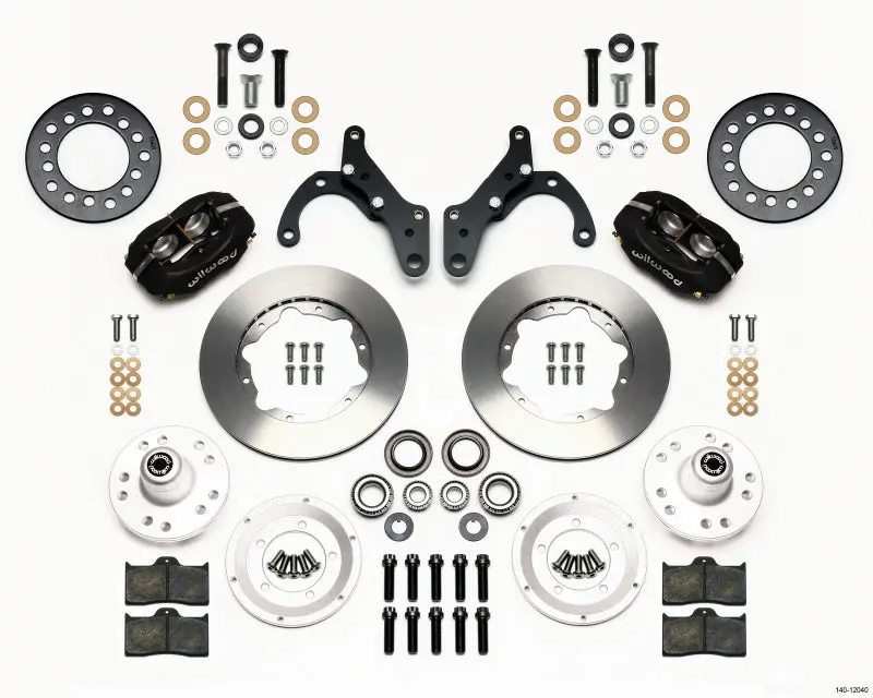 Wilwood Forged Dynalite Front Kit 11.00In For 69-70 Impala And 69-82 Vette 1