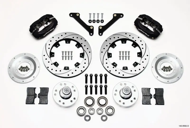 Wilwood Forged Dynalite Front Kit 12.19In Drilled For 70-78 Camaro 1