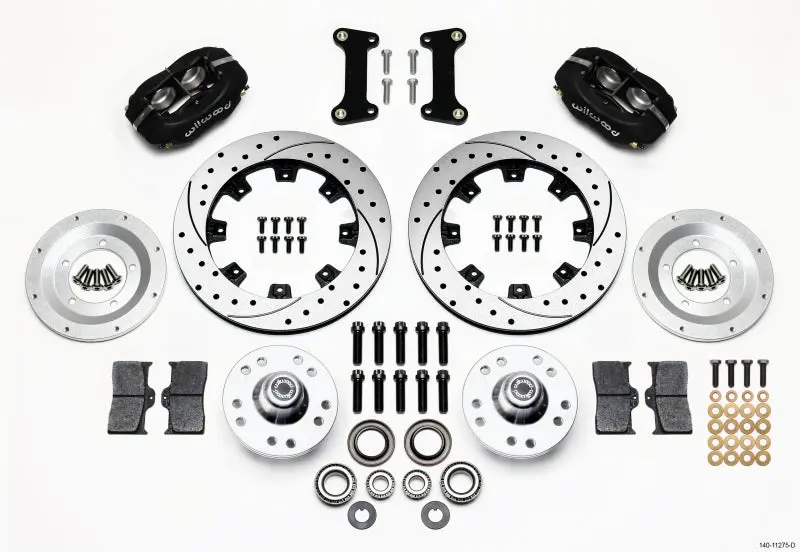 Wilwood Forged Dynalite Front Kit 12.19In Drilled For 82-92 Camaro Firebird 1