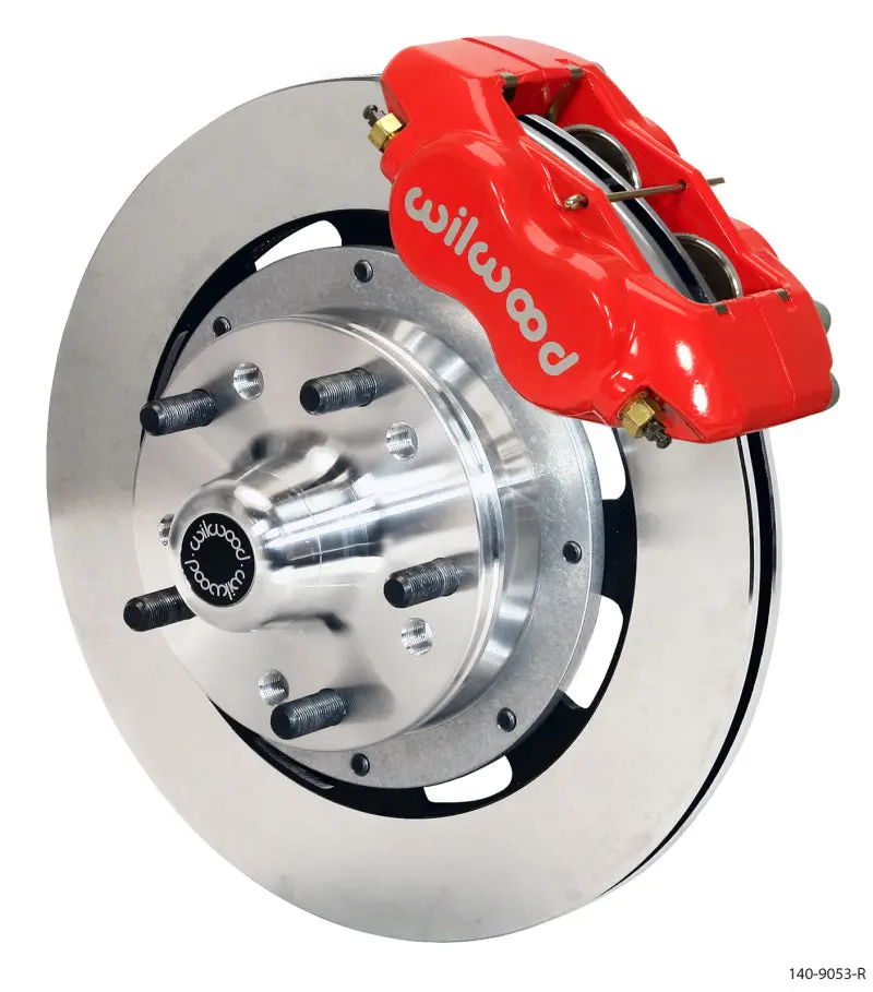 Wilwood Forged Dynalite Front Kit 12.19In Red For 79-81 Camaro 1