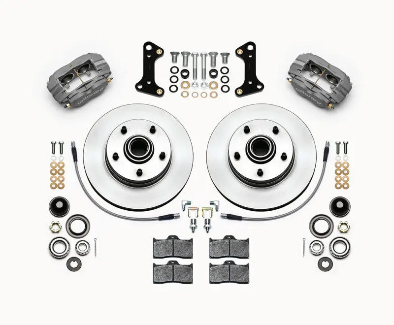 Wilwood Forged Dynalite-M Front Kit 11.00In Rotor Hub 67-69 Camaro 64-72 Nova Chevelle 1