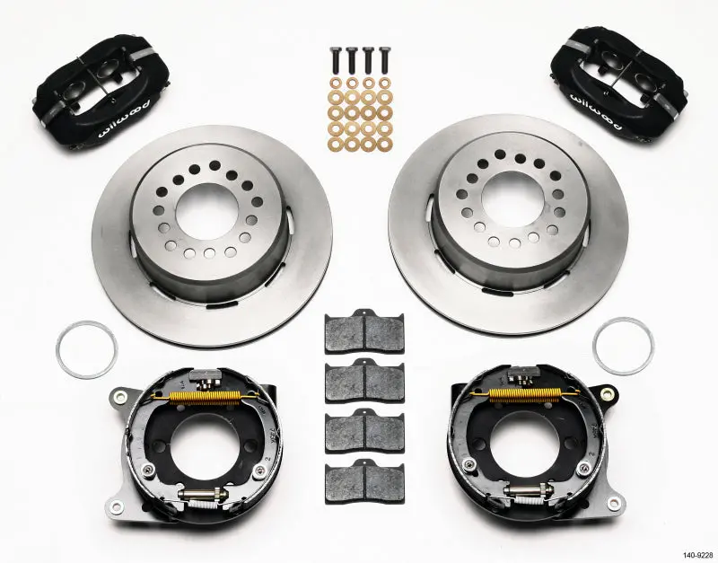 Wilwood Forged Dynalite P/S Park Brake Kit 2005-2014 Mustang Performance Disc Brakes For Ford Mustang Models 1