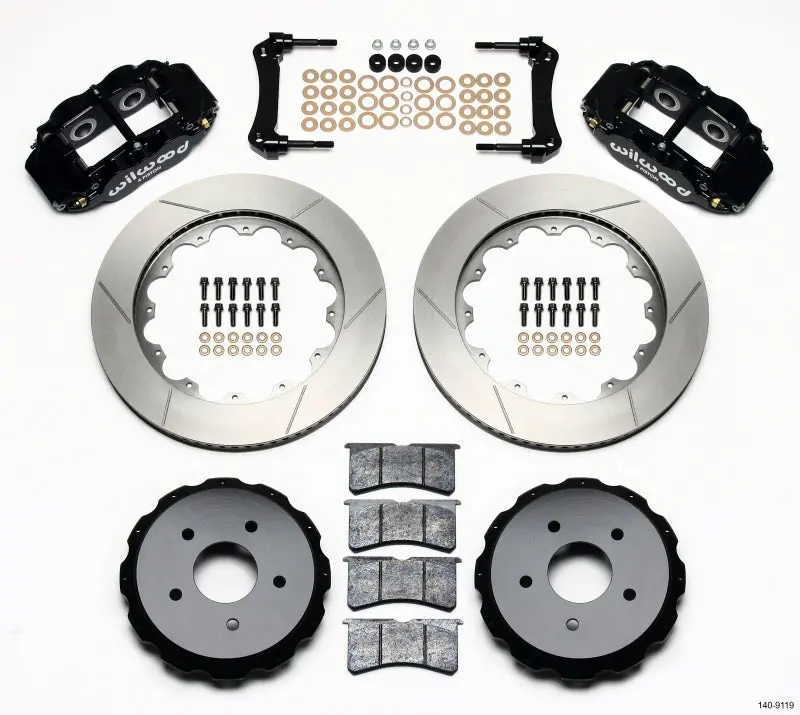 Wilwood Narrow Superlite 4R Rear Brake Kit For 97-04 Corvette C5/Z06 05-13 C6 1