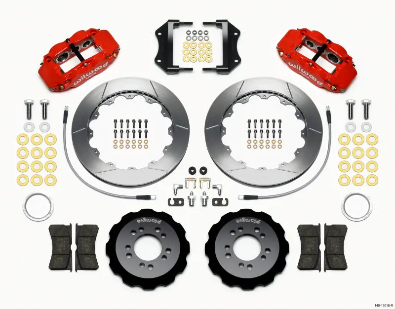 Wilwood Narrow Superlite 6R Front Hat Kit 12.88 In. For 2013–Up Ford Focus St 1
