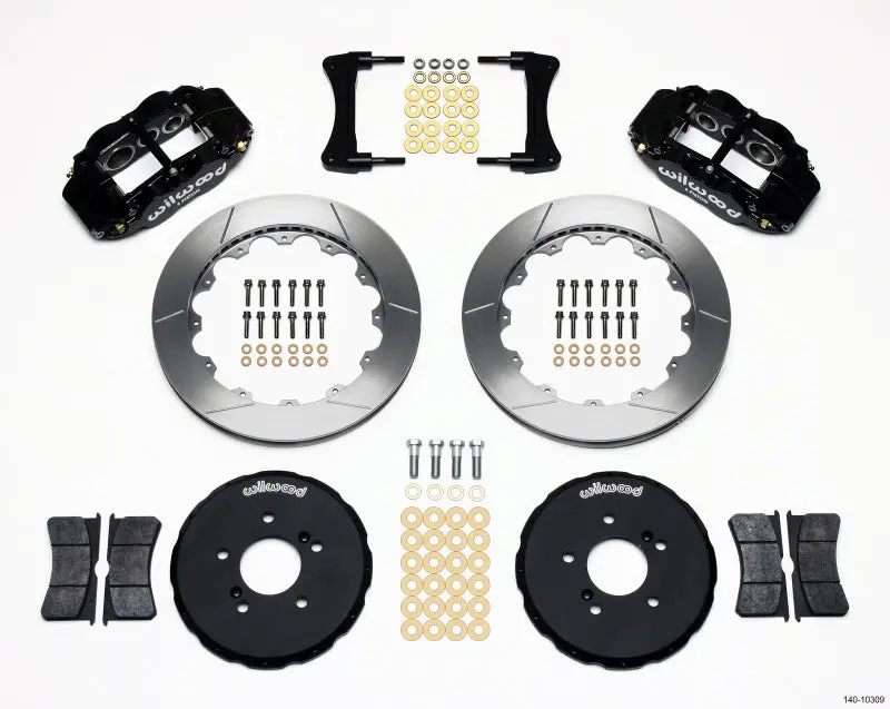 Wilwood Narrow Superlite 6R Front Hat Kit 12.88In Honda S2000 2000-2009 Base And 2008-2009 Cr 1