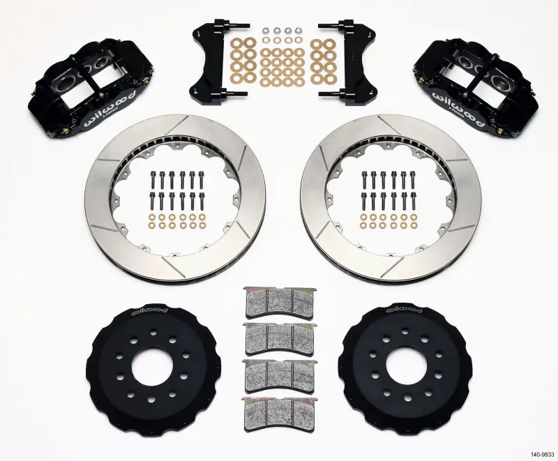Wilwood Narrow Superlite 6R Front Hat Kit 13.06In For 98-02 Camaro/Firebird 1