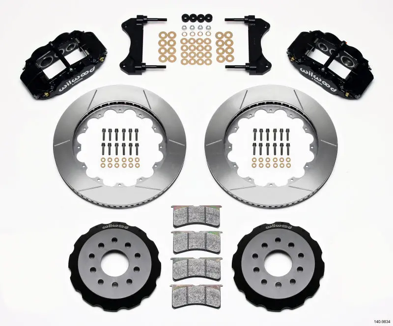 Wilwood Narrow Superlite 6R Front Hat Kit 14.00In For 98-02 Camaro/Firebird 1
