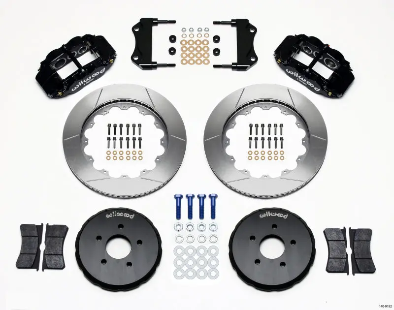Wilwood Narrow Superlite 6R Front Hat Kit 14.00In Nissan 350Z/G35 2003-2009 1