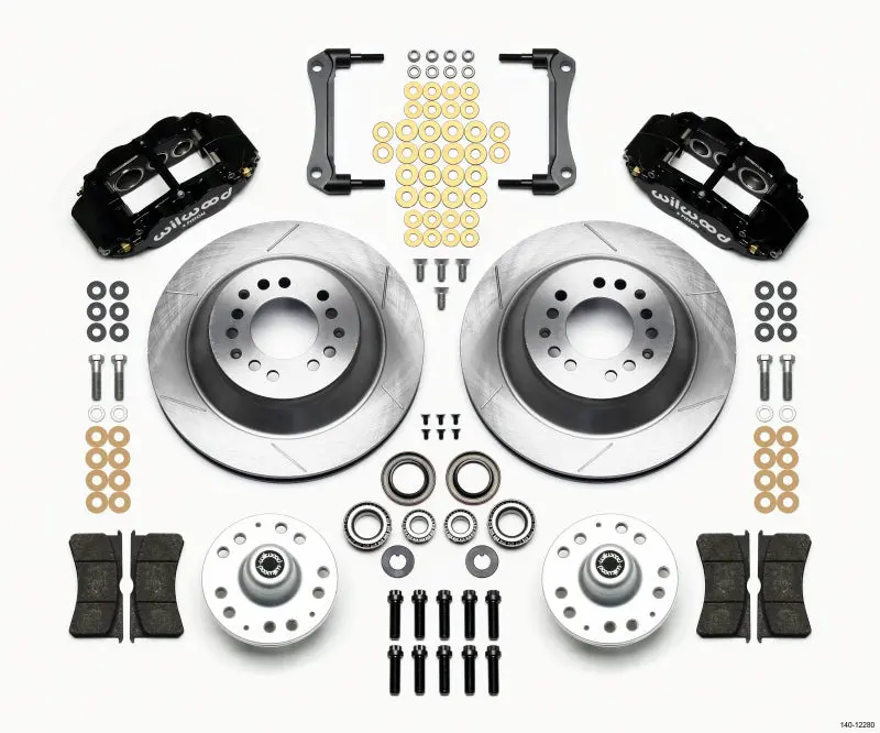 Wilwood Narrow Superlite 6R Front Hub & 1Pc Rtr Kit 12.88In 79-81 Camaro 1