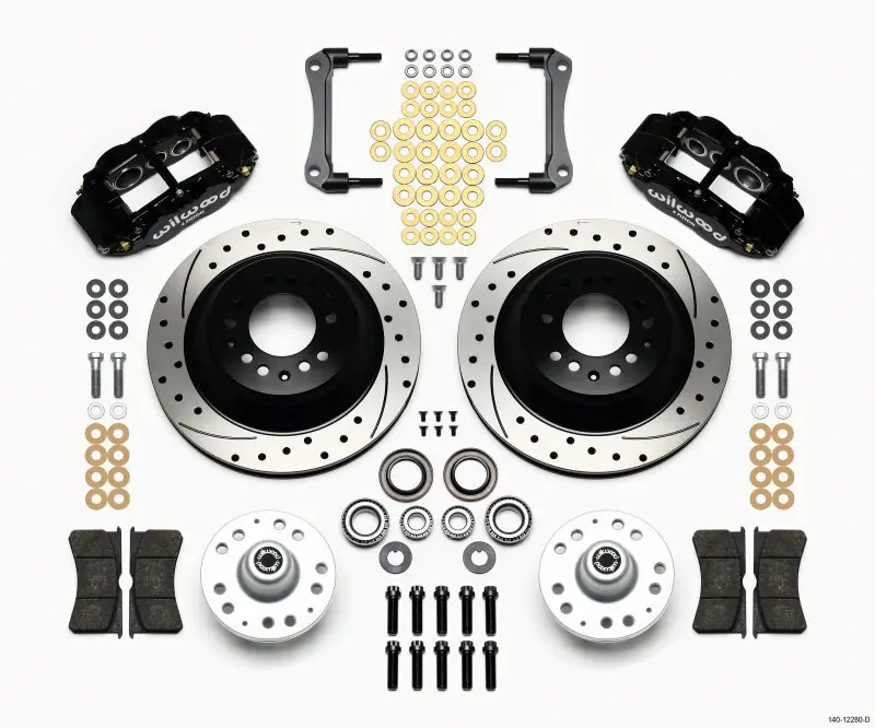 Wilwood Narrow Superlite 6R Front Hub & 1Pc Rtr Kit 12.88In Dril 79-81 Camaro 1