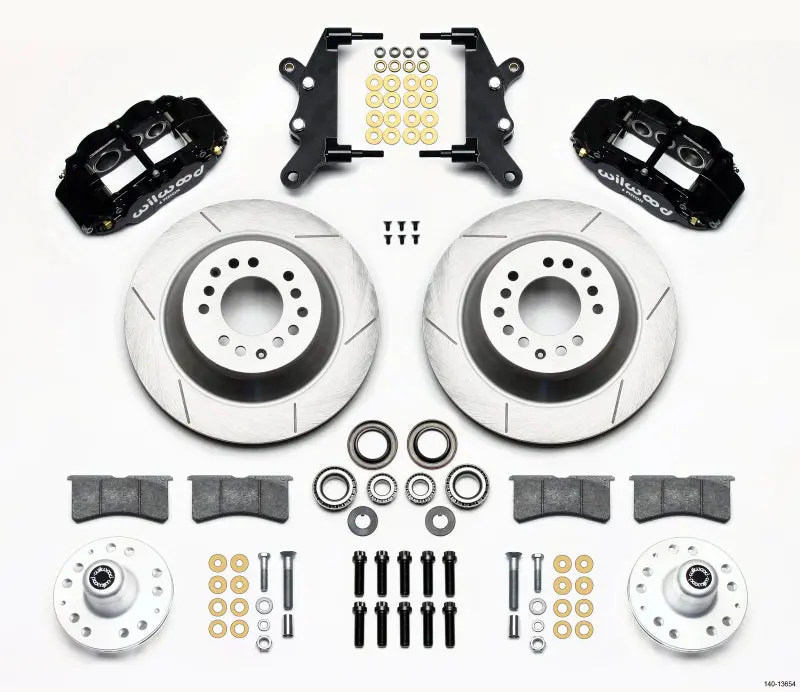 Wilwood Narrow Superlite 6R Front Hub & 1Pc Rtr Kit 12.88In For 1960-1968 Ford Mercury Full Size Galaxie 1