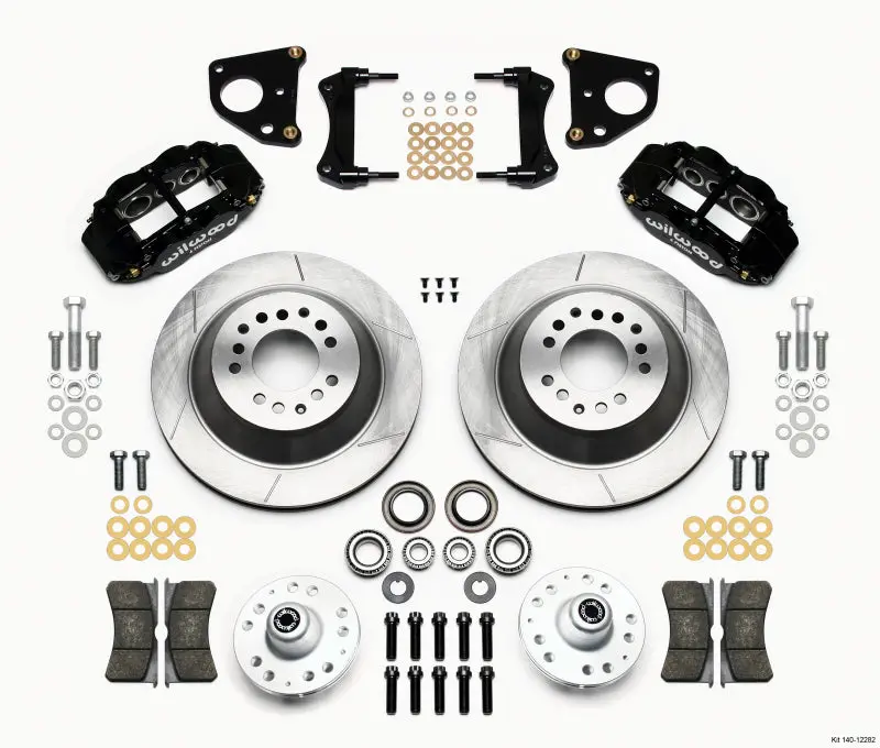Wilwood Narrow Superlite 6R Front Hub & 1Pc Rtr Kit 12.88In For 62-72 Dodge B & E Body Models 1