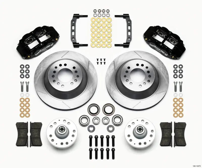 Wilwood Narrow Superlite 6R Front Hub & 1Pc Rtr Kit 12.88In For 74-80 Pinto Mustang Ii Disc Spindle Only 1