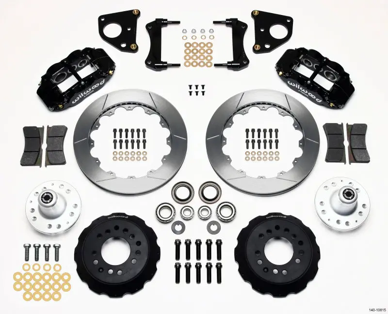 Wilwood Narrow Superlite 6R Front Hub Kit 12.88In 62-72 Dodge B & E Body 1