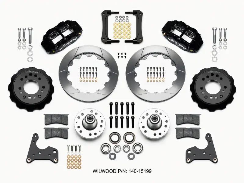 Wilwood Narrow Superlite 6R Front Hub Kit 12.88In For 65-72 Chrysler Newport, 300, Town & Country, Dodge Monaco, Plymouth Fury 1