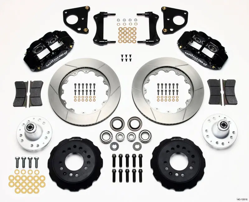 Wilwood Narrow Superlite 6R Front Hub Kit 14.00In 62-72 Cdp B & E Body-Drum For Dodge Charger Challenger Coronet Road Runner 1